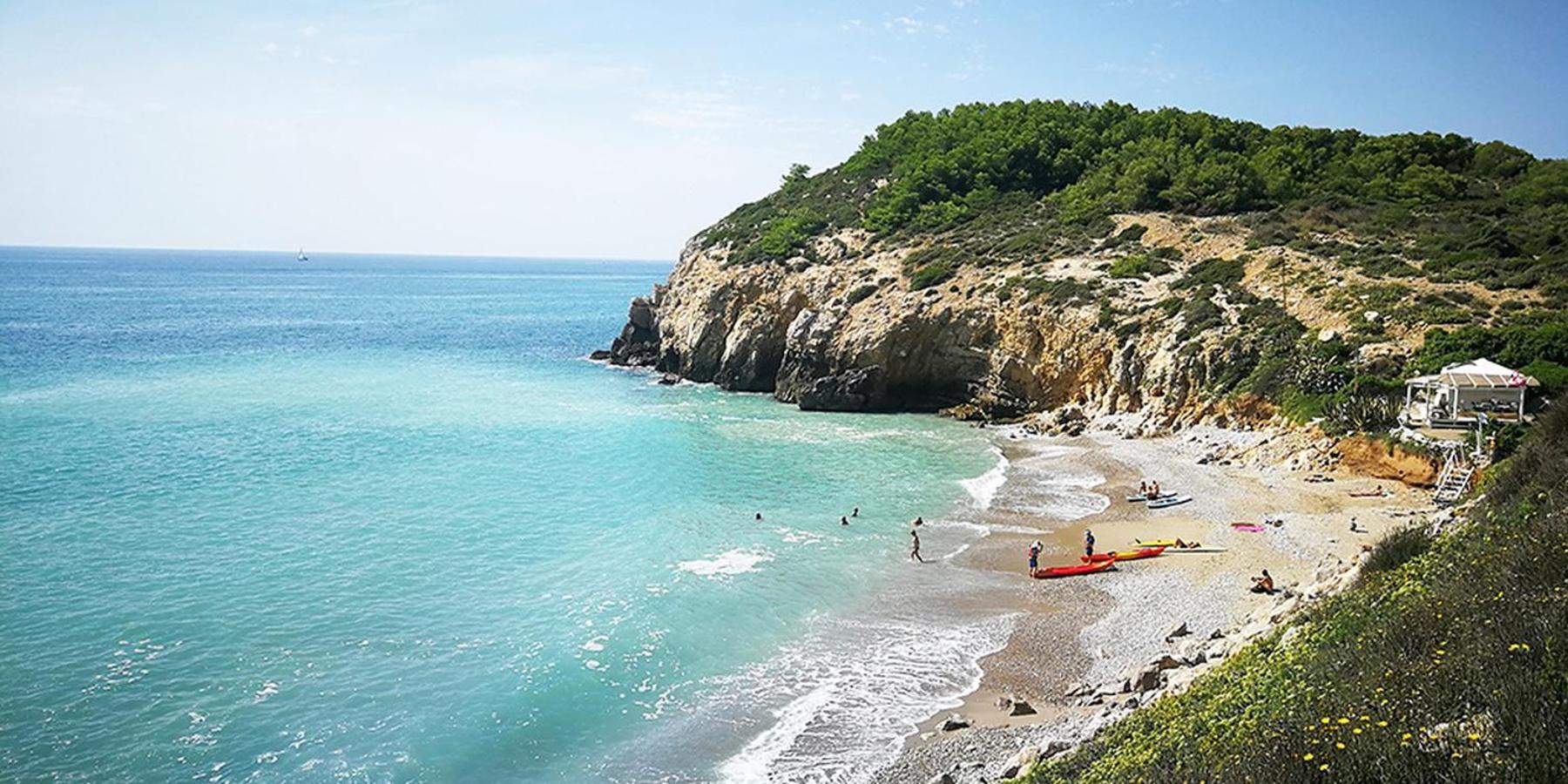New Beside Sitges With Pool Beside Beach Vilanova i la Geltru Ngoại thất bức ảnh